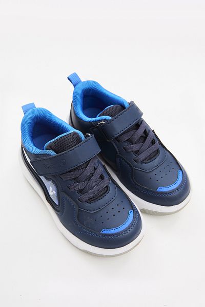 Vicco Disnew Lighted Baby Boy Navy Blue Sneaker