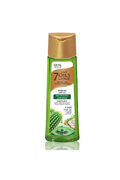 Emami زيت الشعر 7 في 1 للتحكم تلف وتساقط - بخلاصة الصبار - 200 مل من ايمامي