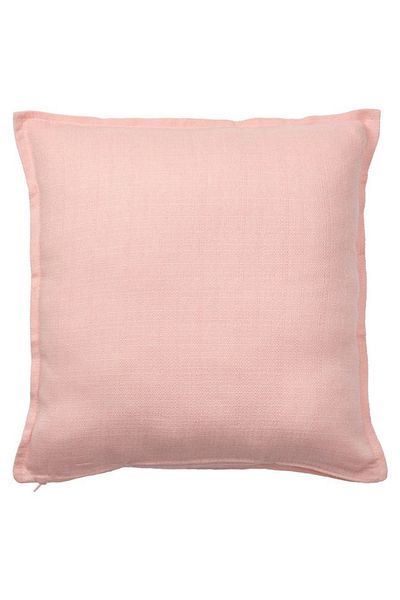 IKEA غطاء وسادة LAGERPOPPEL وردي فاتح، 50×50 سم، بوليستر مُعاد تدويره - ايكيا