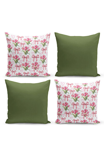 Bertille Home Серія «Вишня з бантиком» Двосторонній набір чохлів для подушок ...