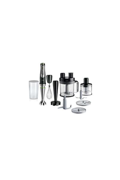 Braun Blender de mana Braun Multiquick 9 MQ 9187XLI, 1200 W, Robot de bucatarie 2 l, Pahar cu capac 0.6 l