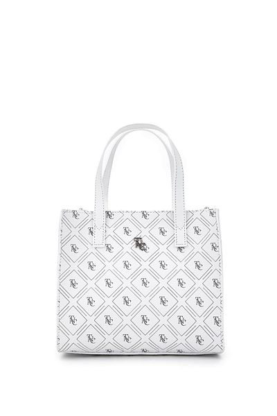Tamer Tanca Women's Vegan White Shoulder Bag