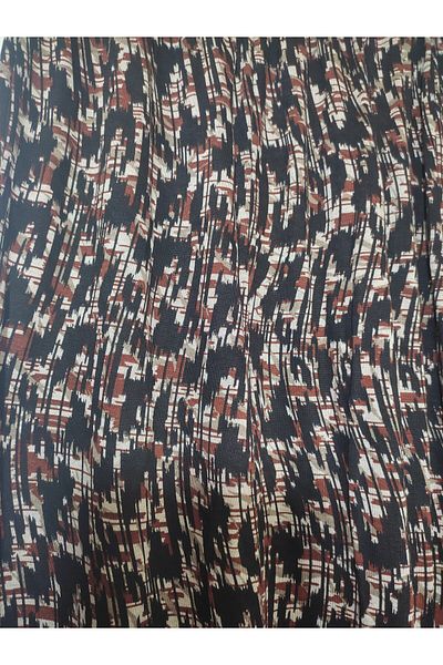 modagüven Piece Flared Elastic Waist Mother Skirt