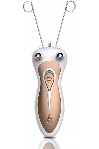 COOYA Electric Face Hair Remover for Women,Cordless Cotton Thread Epilator,Rechargeable,for Upper Lip,Chin