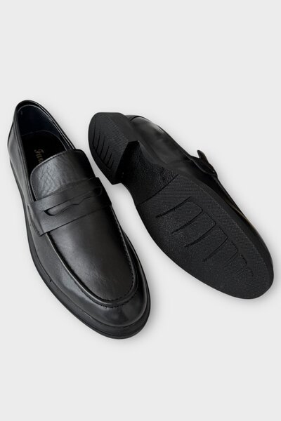 Liger Чоловічі черевики з натуральної шкіри чорного кольору