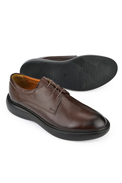 Ziya , Ανδρικά Παπούτσια Γνήσιο Δερμάτινο 1331023z70900 Καφέ