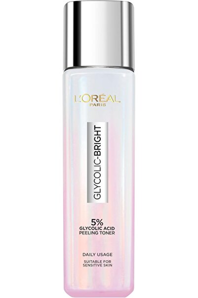 L'oreal تونر لوريال باريس جليكوليك برايت المقشر والمتوهج مع حمض الجليكوليك - ...