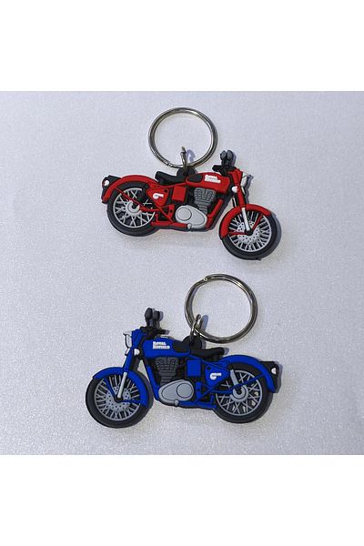 Acousticworld Royal Enfield Silicone Motorcycle Keychain