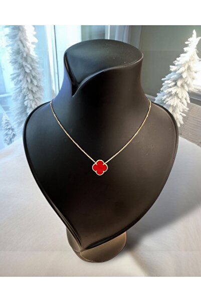 Sarraff 18 AYAR ALTIN YONCA ŞANS KOLYESİ