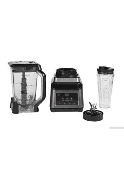 NINJA Blender 2 in 1 Ninja BN750EU, 1200W, 2.1L / 700ml, 3 Trepte de viteza (Negru)