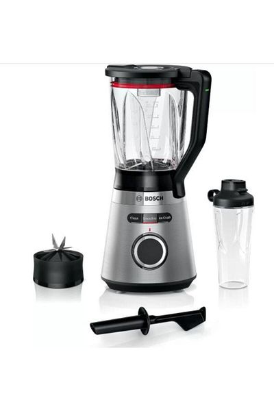 Bosch Blender Bosch VitaPower MMB6384M, 1200 W, 1.5 L, Viteza variabila (Negru/Argintiu)