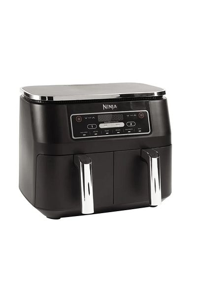 NINJA Ninja AF300EU Dual Zone Air Fryer, 2470W, 7.6L, 6 Cooking Methods, Max Crisp, Roast