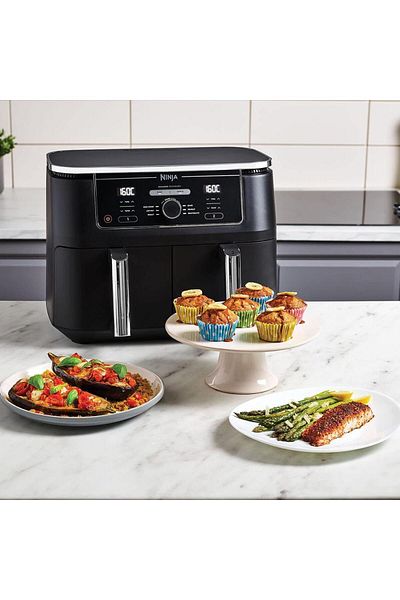 NINJA Ninja AF400EU hot air fryer, 2470W, 9.5l, 6 programs (Black)