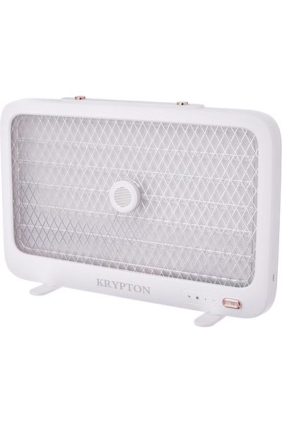KRYPTON قاتل البعوض القابل لإعادة الشحن عبر USB - 3500 فولت، مضاد للآفات، بدون رائحة، عمر البطارية من 2 إلى 3 ساعات، مناسب للمنزل/المكتب