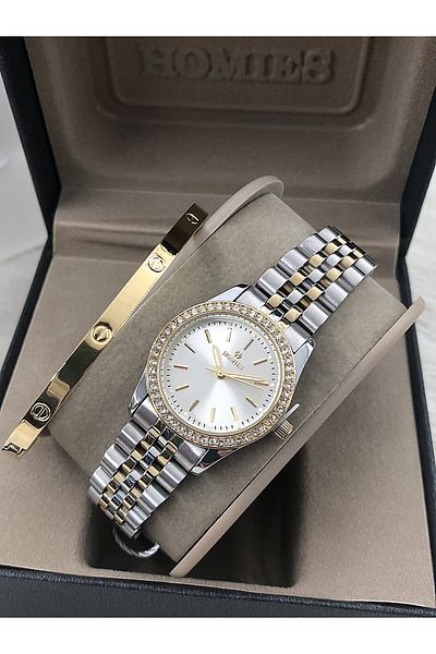 Homies Homies Wrist Watch Steel Bracelet with Gift Hmsby- 202505611