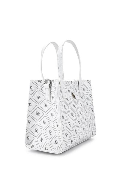 Tamer Tanca Women's Vegan White Shoulder Bag