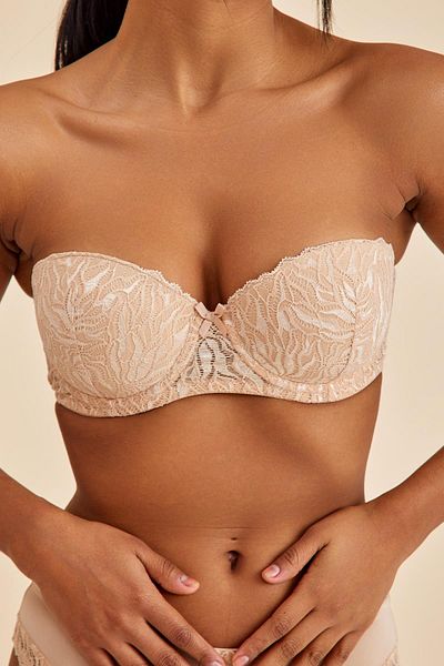Amarelle Σουτιέν Amy Ten Underwire Ruched Strapless σουτιέν χωρίς επένδυση