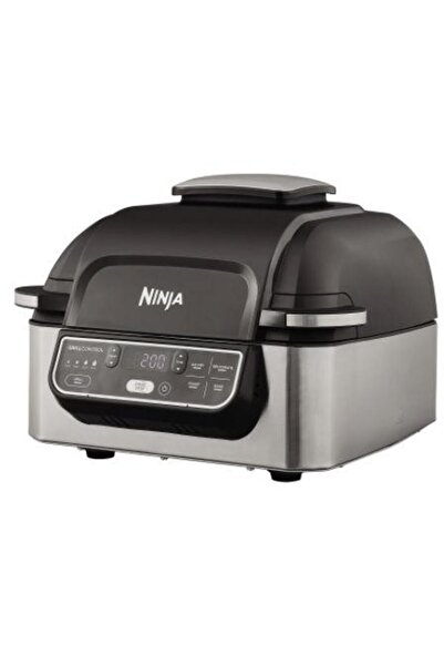 NINJA Friteuza cu aer cald Ninja AG301EU, 1750 W, 5.7 L, 5 functii de gatit customizabile (Negru/Gri)