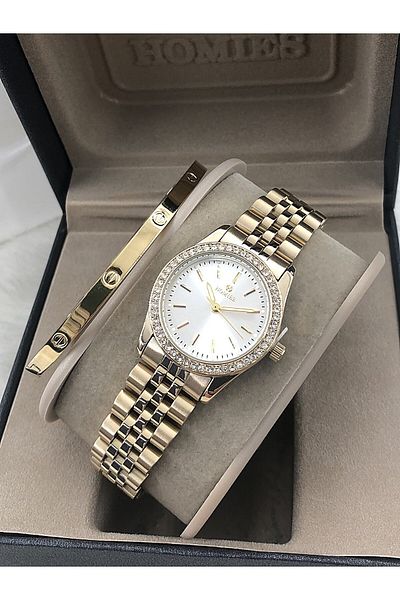 Homies Homies Wrist Watch Steel Bracelet with Gift Hmsby- 202505610
