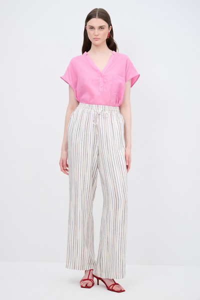 Love My Body Beli Lastikli Pantolon