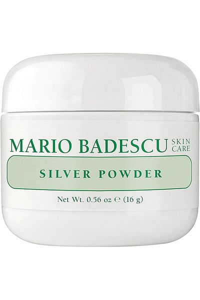 mario badescu Silver Powder, Skin Care Facial Pore Cleansing Mask With Kaolin Clay & Zinc Oxide, 0.5