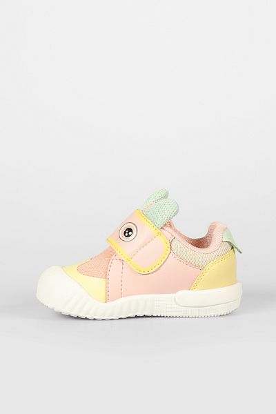 Vicco Loca Printed Baby Girl Powder Casual Shoes