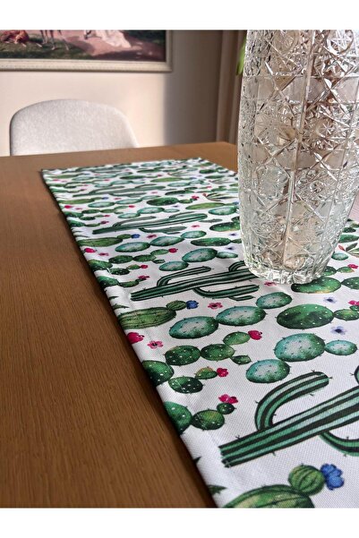 TUĞÇE DEMİR HOME DESIGN KAKTÜS DESEN RUNNER