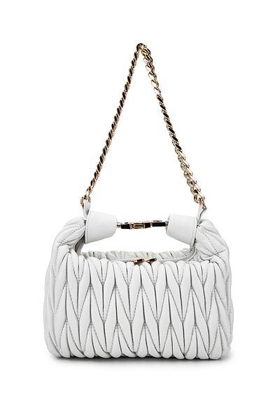 Tamer Tanca Women's Vegan White Shoulder Bag