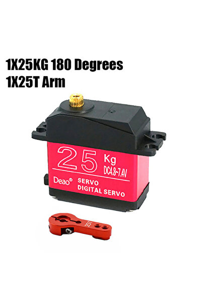 choice2 25kg-180 High torque digital servo waterproof 20KG 25KG 30KG 35KG ser...