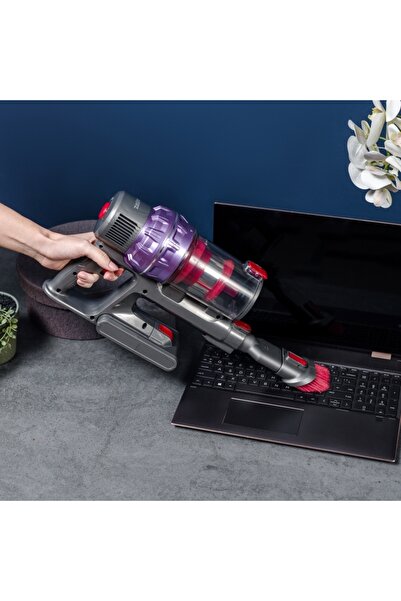 Zelmer Aspirator vertical fara fir Zelmer ZSVC925F, 25.9V, iluminare, 0.8l, autonomie 30 min, Filtru HEPA