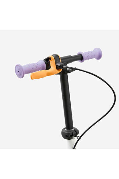 Decathlon Oxelo Frenli Çocuk Scooterı - Beyaz/Mor - Play 5