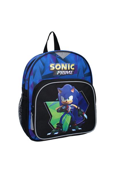 Sonic Sonic Prime children's backpack, 2 compartments, 29x23x8 cm, multicolor