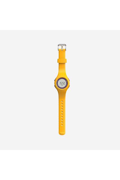 Decathlon Chronograph Watch - Yellow/Purple - W200 m