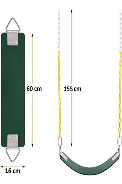 Fitness World Iron Wall Swing Heavy Duty Bench with Iron Bar