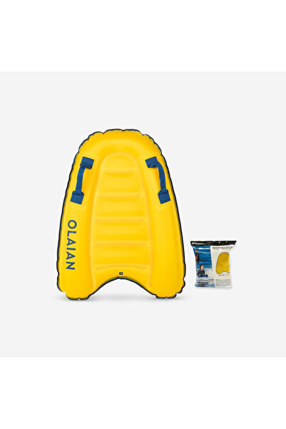 Decathlon Çocuk Şişirilebilir Bodyboard - 4/8 Yaş - Sarı - Discovery