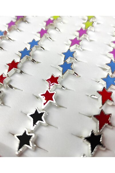 Çağrı Pack of 60 Starry Kids Rings - Gift