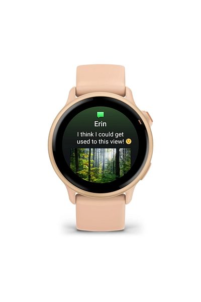 Garmin vivoactive® 6 Metallic Pink Dawn with Pink Dawn Band