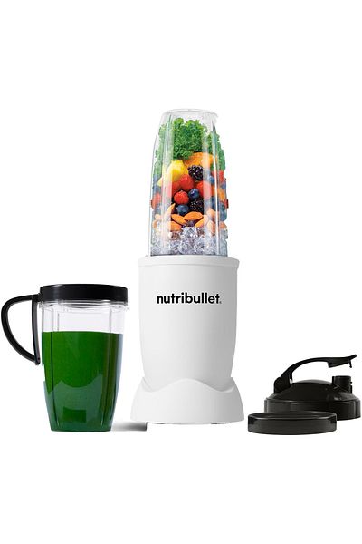 Nutribullet Blender Nutribullet Pro NB907MAW, 900 W, 1 viteza, cupa inalta 0.9l, cupa inalta 0.7l, 5 accesorii
