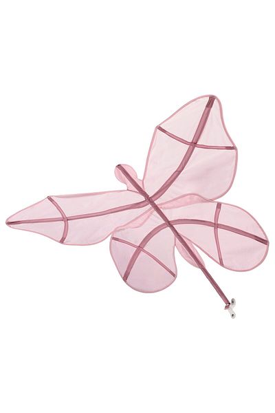IKEA SNÖFINK Bed canopy, butterfly/pink