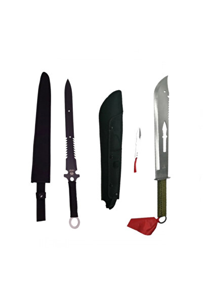 Depox Sada dvou loveckých mečů, IdeallStore, Last Ronin, 68,5 cm, černá