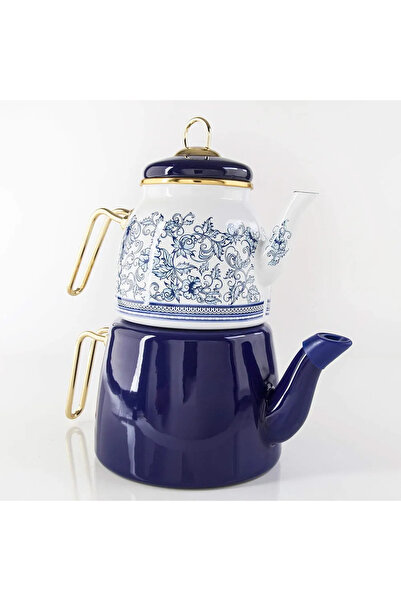 Sever Retro Emaye Çaydanlık Takımı 3 Litre