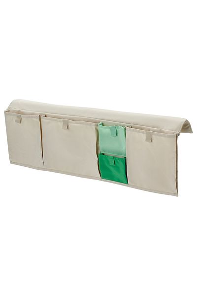 IKEA MÖJLIGHET Bed pocket, beige, 75 x 27 cm