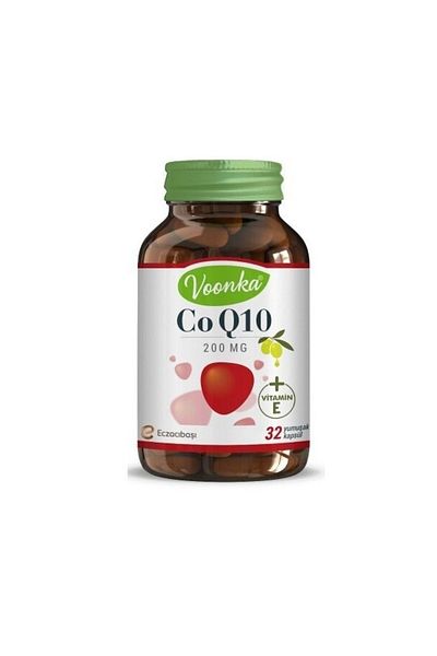 Voonka Coenzyme Coq10 200 Mg 30 Capsules