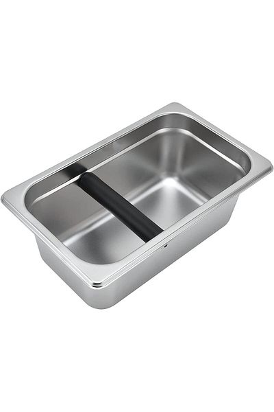 MIBRU COFFEE STAINLESS STEEL KNOCKBOX WIDE