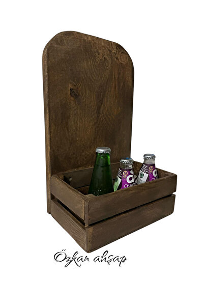 özkan ahşap Dekoratif Ahşap İçecek standı