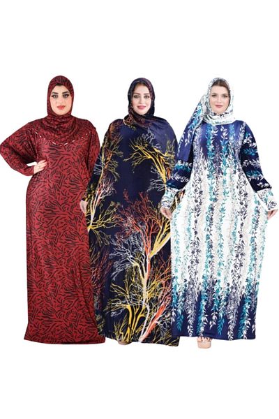 Genrics Prayer and reception cloak, a set of 3 pieces, wide and comfortable, one size fits weights from 70 to 120 kg