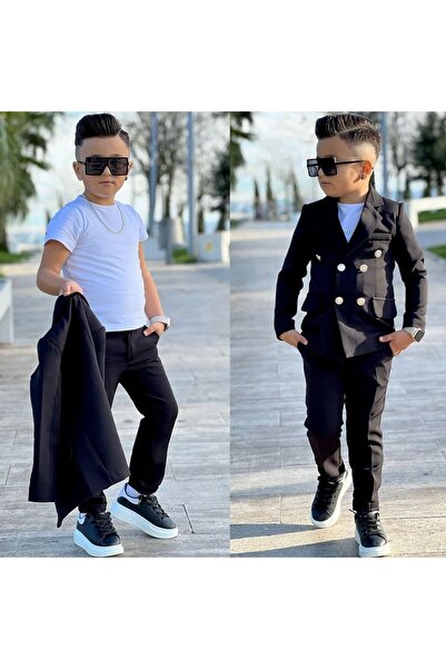 ELONKİDS Arthur Erkek Çocuk Dörtlü Takım Elbise