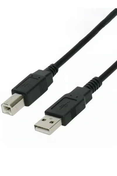 Taimi كابل طابعة USB-A إلى USB-B لتوصيل الكمبيوتر بالطابعة 10 أمتار - أسود