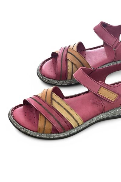 PATRON SHOES Sandale de damă cu talpă ortopedică din piele naturală