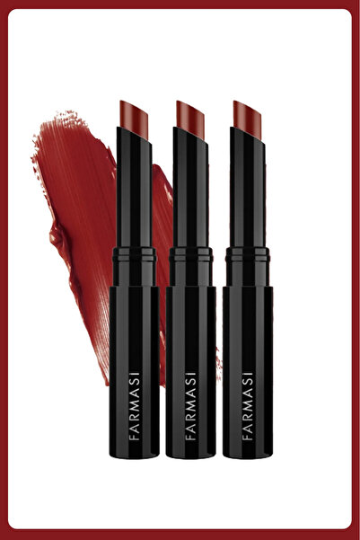 Farmasi Lip Stylo Lipstick Reddish Brown 3 Pieces